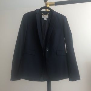 H&M blazer | size 4 | navy blue